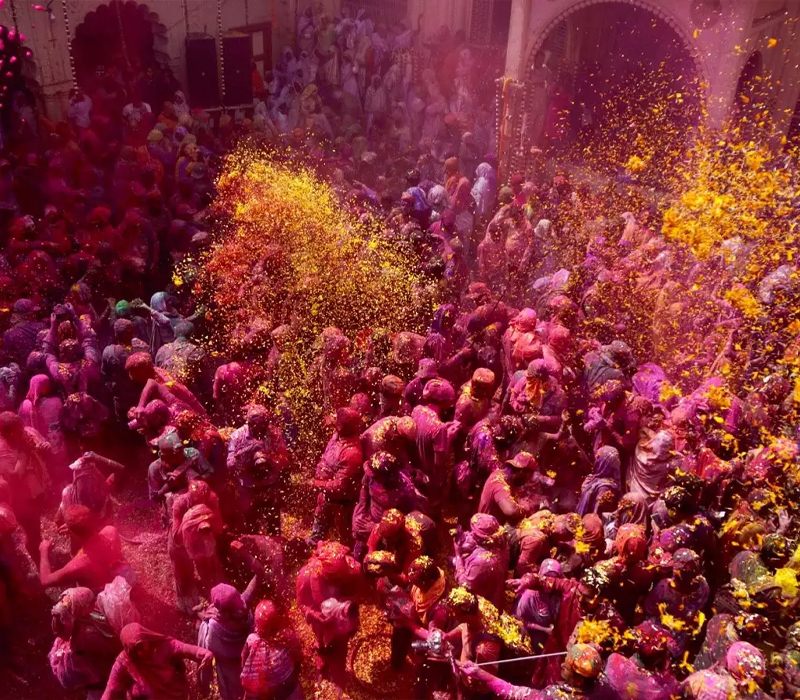 Holi in Varindavan