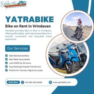Renting a Bike in Mathura Vrindavan